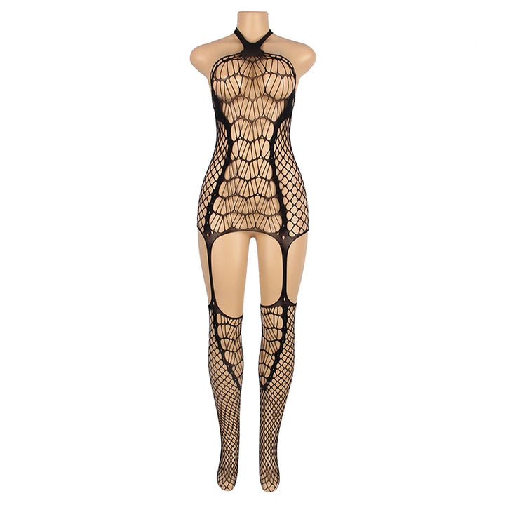 Bodystocking koronkowy